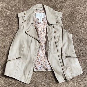 New! Tan Vest